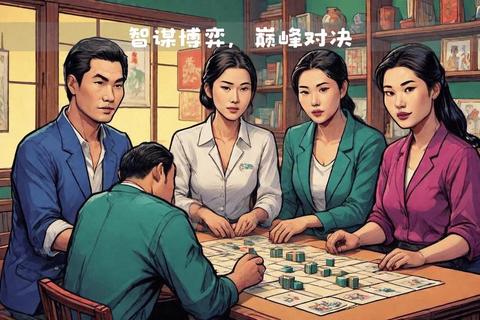 扑克牌机智胜之道:巅峰对决与策略博弈