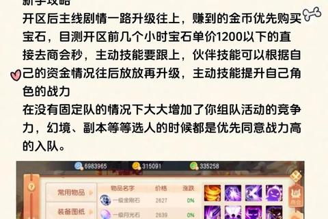 武林萌侠手游新手零氪党快速提升战力技巧全解