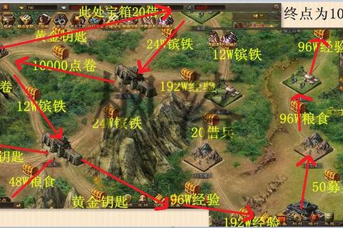 2023古城探宝新版攻略全地图路线解析及隐藏奖励获取秘籍  第1张