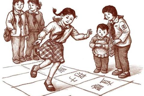 跳房子_弹珠与纸飞机-童年记忆中的嬉戏时光与纯真笑颜 跳房子_弹珠与纸飞机-童年记忆中的嬉戏时光与纯真笑颜
