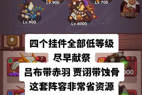 乱世英雄吕布五保阵容搭配技巧与实战攻略