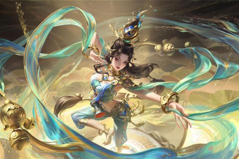 杨玉环霓裳羽衣绝美皮肤上线，盛世唐风限定华装惊艳登场