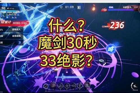 魔剑士绝影连招全解析 零氪党高爆发技能加点与副本速通指南