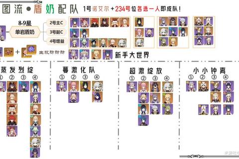诺艾尔岩盾女仆骑士实战技巧与圣遗物阵容搭配全攻略  第1张