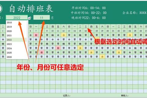 排班表怎么做表格三步解决排班混乱与效率低下难题