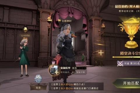 哈利波特魔法觉醒野排双人决斗零基础进阶高效上分技巧