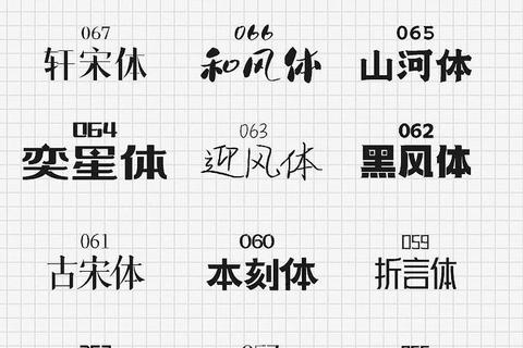 PS字体免费下载_精选高质量字型库资源一键获取
