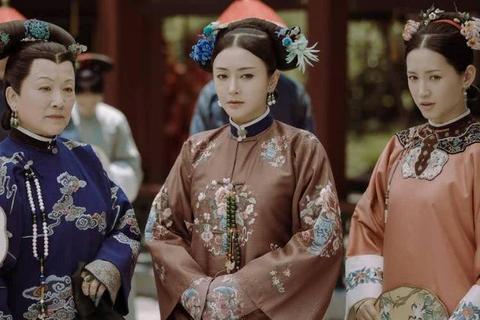 延禧攻略刺绣美学宫廷服饰细节与莫兰迪色调华服盛宴高清剧照赏析