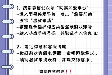 安卓iOS双平台手游退款全流程解析：误购内购与技术问题解决指南