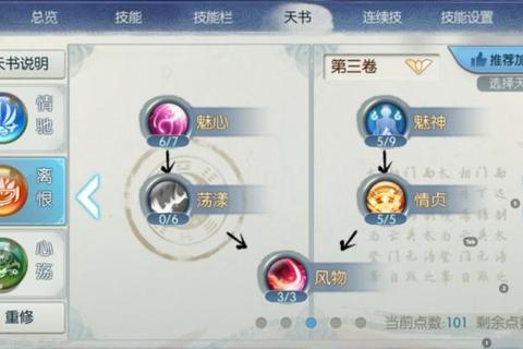 诛仙手游纹饰属性进阶指南觉醒技搭配与职业选择实战技巧