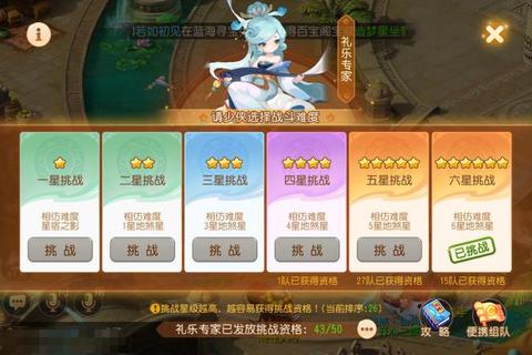梦幻西游手游泡泡乐园高星挑战资格获取与全门客阵容通关攻略