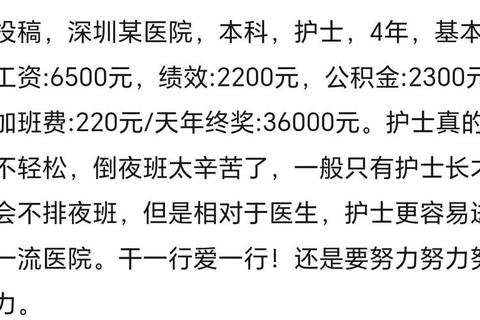 护士工资多少引热议 三招破解待遇不公与增长难题