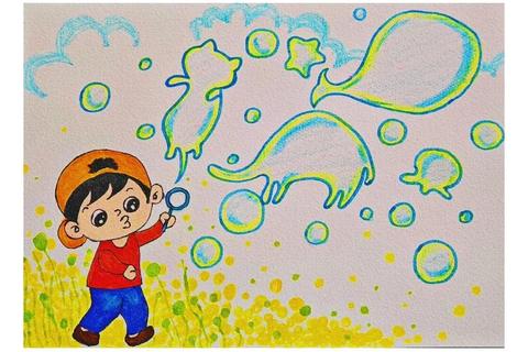 游戏简笔画创意手绘-趣味角色与场景绘制教程图解