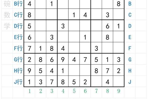 数独九宫格_数字矩阵中的逻辑密码与思维破局之道