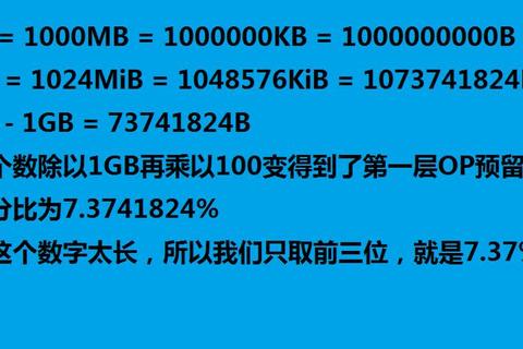 G等于多少MB总混淆？1GB=1024MB公式助你秒算存储空间