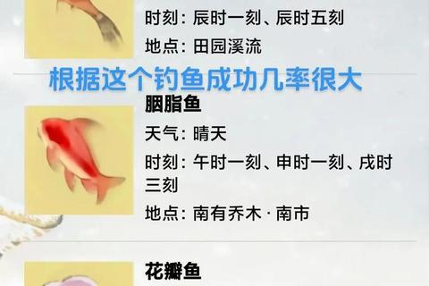 桃花源记手游钓鱼达人速成秘籍 轻松解锁稀有鱼与江湖垂钓乐趣