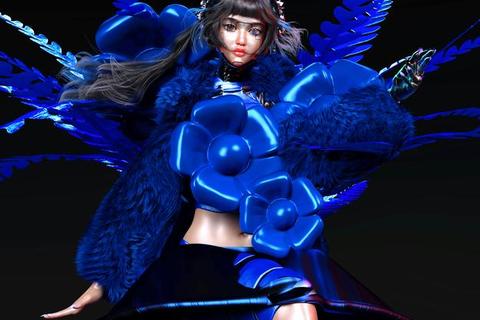 霓裳幻界：次元角色时装创意设计大赛-潮流艺术与虚拟美学融合