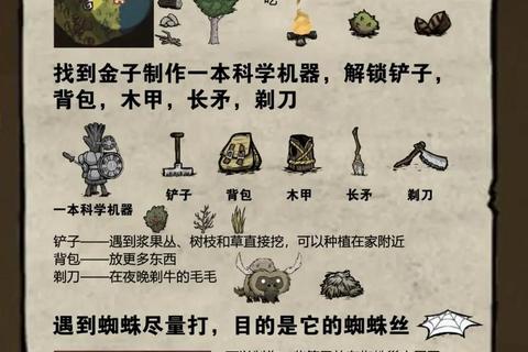 饥荒手游全阶段生存指南：从零开始的资源管理到四季通关技巧