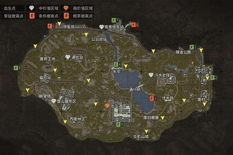 暗区突围全地图资源点解析与撤离路线规划实战指南