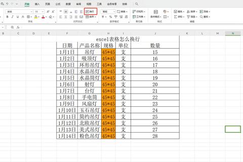 表格内换行困难排版混乱？三招教你轻松实现整齐排列