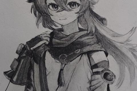 墨色跃动:游戏角色手绘艺术与经典人物素描创作解析 墨色跃动:游戏角色手绘艺术与经典人物素描创作解析