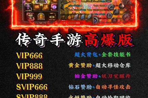 高爆率传奇手游零氪党进阶攻略：装备获取与BOSS打法全解析