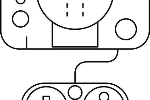 游戏机简笔画手绘教程：用线条勾勒电子游戏趣味世界