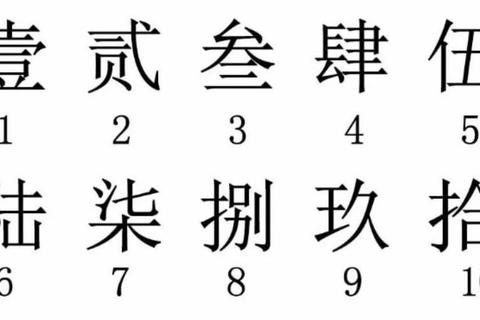 大写数字4怎么写难掌握？三步正确写法轻松解决书写困惑
