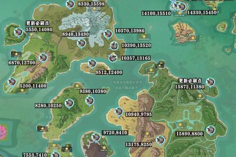 荒原手游地图全场景解锁路线与四季条件解析攻略