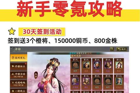 三国物语手游新手必看战力提升与武将养成全攻略