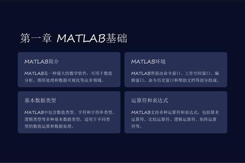 全方位解析MATLAB是什么软件:高效探索其强大功能与核心优势