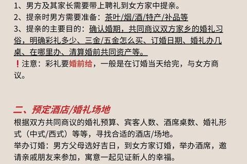 婚礼 攻略,婚礼筹备全攻略新人必看的完美指南