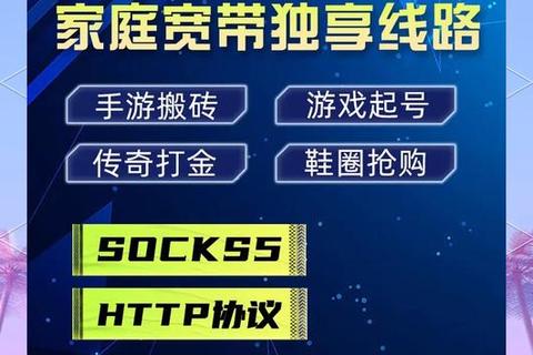 畅享无限流量手机IP代理软件免费版极速稳定安全无忧