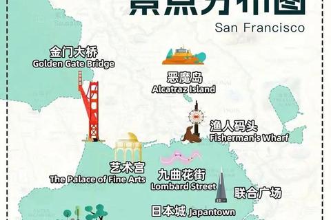 旧金山攻略(漫游旧金山金门大桥与渔人码头深度指南) 旧金山攻略(漫游旧金山金门大桥与渔人码头深度指南)