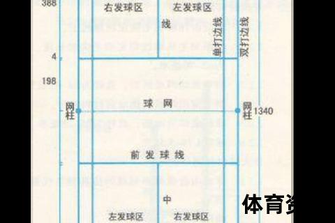 羽毛球场地标准尺寸解析：长宽面积及划线要求一览