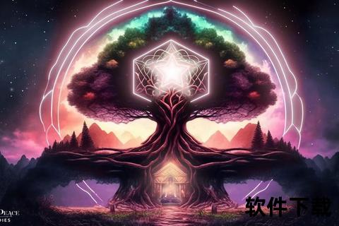 苍穹之根·永恒纽带：世界树联结万物的生命脉络与无尽之域