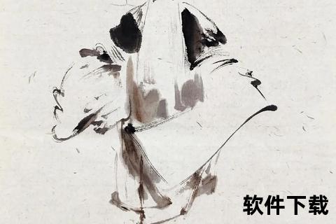 水墨画爷爷直播作画视频下载-全程手绘教程及作品高清合集