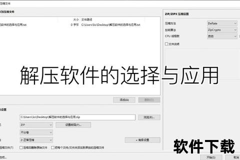 免费压缩软件下载推荐_高效解压工具一键获取指南