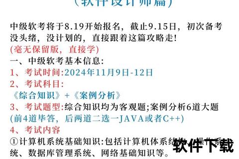 权威深度解析软考软件设计师真题高效备考突破秘籍 权威深度解析软考软件设计师真题高效备考突破秘籍