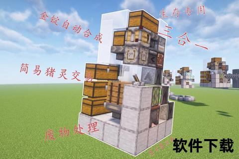 MC方块世界：生存建造与红石科技的无限探索之旅