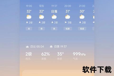 小米天气预报App下载_实时精准监测与智能预警提醒一键获取