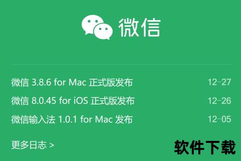 微信Mac版下载_官方最新客户端安装包获取及使用教程