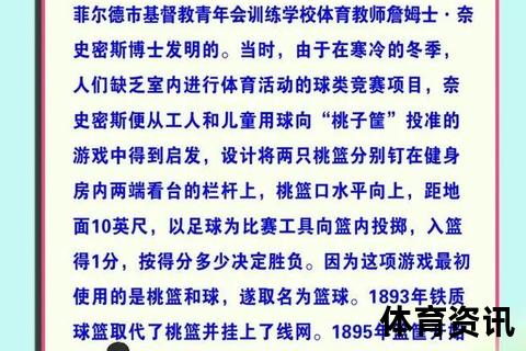 篮球起源国家探秘：美国作为发源地的历史背景与运动发展