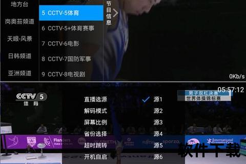 畅快体验TV版电视直播软件高清画面流畅不卡顿 畅快体验TV版电视直播软件高清画面流畅不卡顿