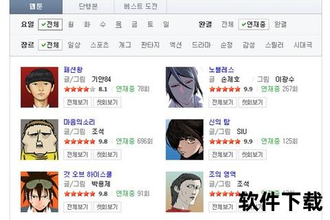 Webtoon漫画下载指南：免费获取高清资源与一键保存技巧