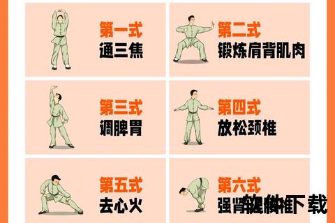 八段锦免费下载_高清视频教程+完整口令音乐-一键获取养生健身资源