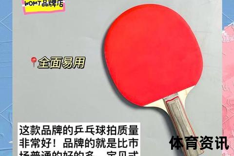 乒乓球拍哪个品牌好-2023热门品牌推荐与选购指南