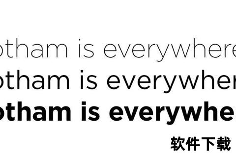 Gotham字体免费下载指南-高质量英文字体获取+安装教程