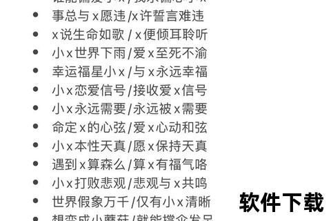 手游情侣名字大全深度策略创意指南解锁甜蜜趣味浪漫羁绊
