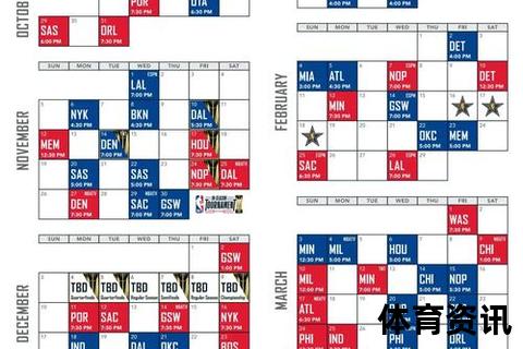 NBA快船2023-2024赛季赛程全览：强敌对决与关键战役时间线解析